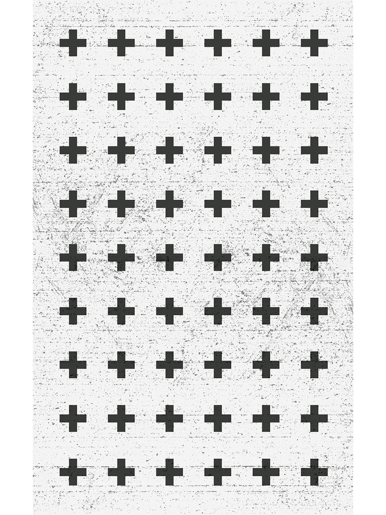 Positive Vinyl Modern Rug