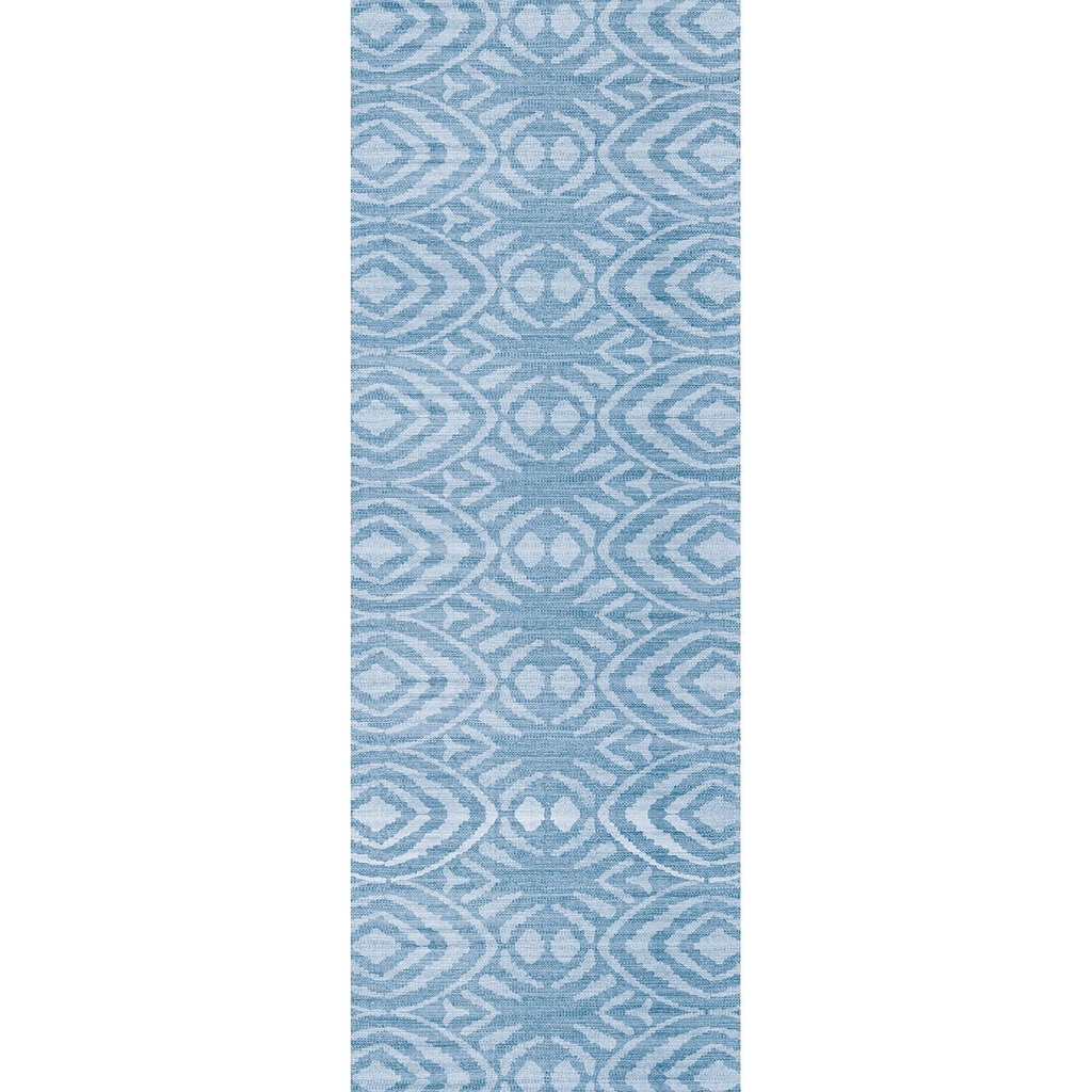 Muted Ikat Vinyl Runner Mat