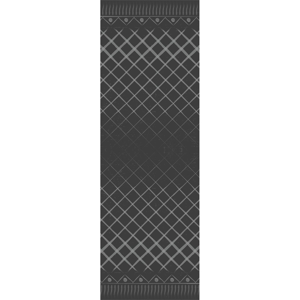 Moroccan Trellis Vinyl Runner Rug