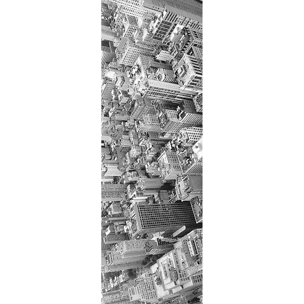 Grid Lock Vinyl Runner Rug