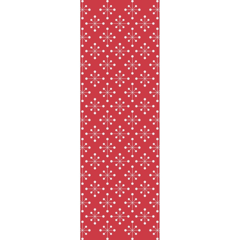 Atomic Stars Vinyl Runner Rug