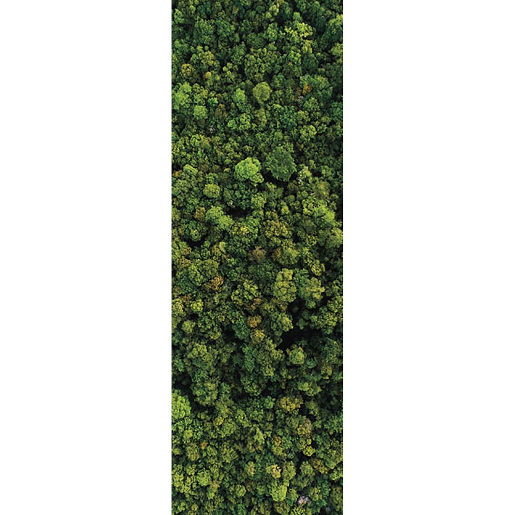 Aerial Trees Vinyl Runner Rug