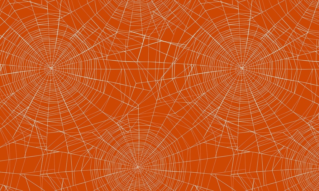 Spiderweb Vinyl Kitchen Mat