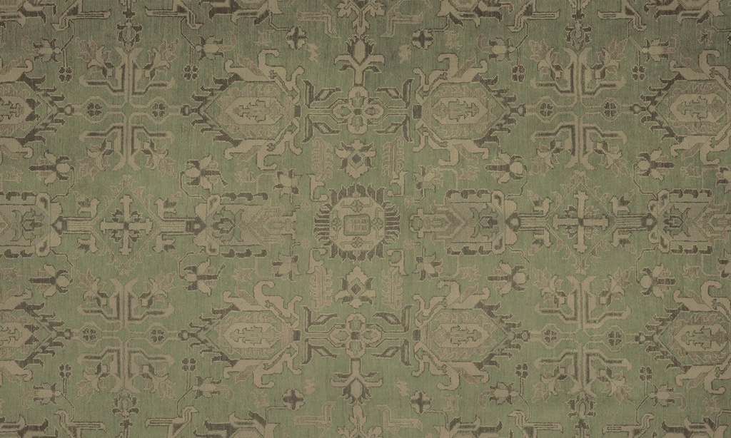 Vintage Peaceful Persian Vinyl Kitchen Mat