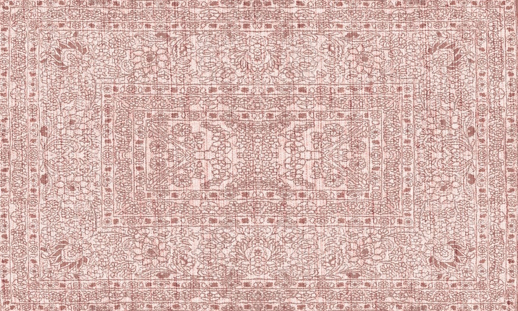 Faded Oasis Vinyl Kitchen Mat