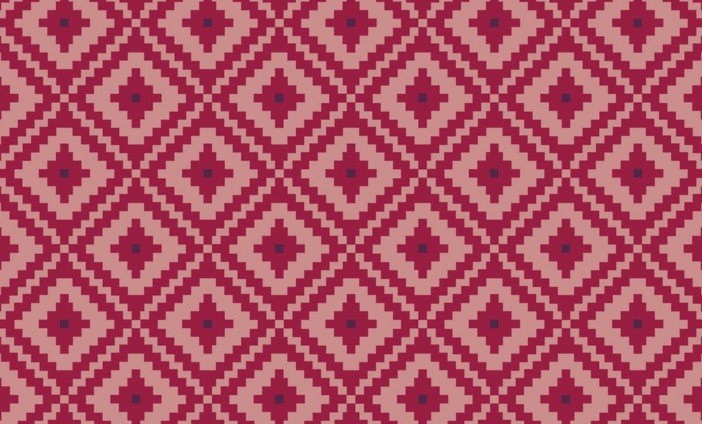 8 Bit Diamonds Vinyl Kitchen Rug