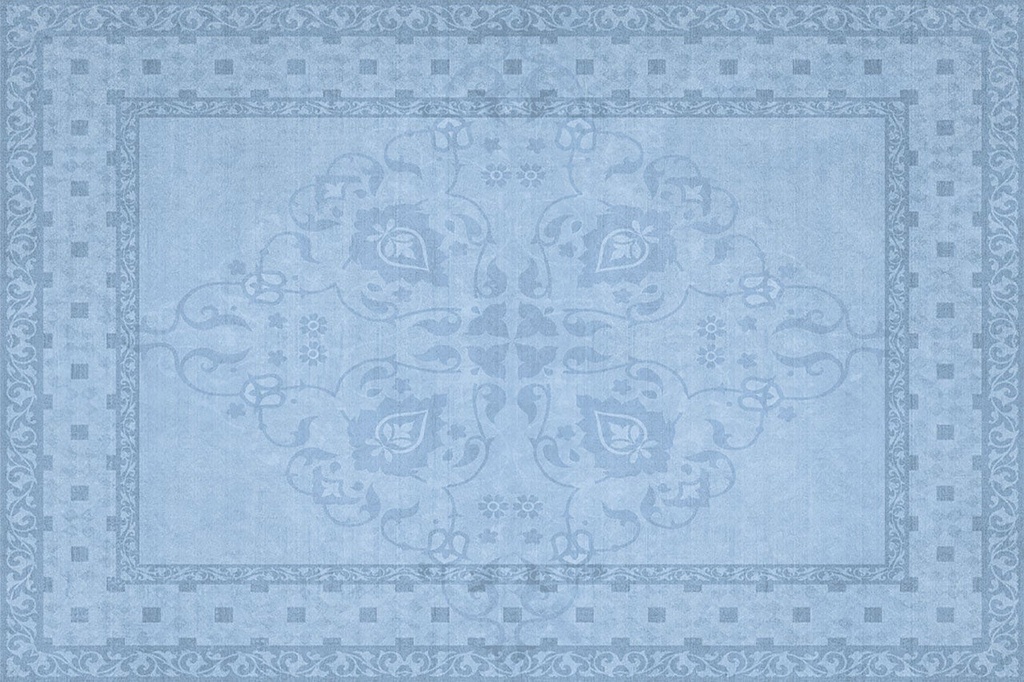 Subtle Medallion Vinyl Placemats (set of 4)
