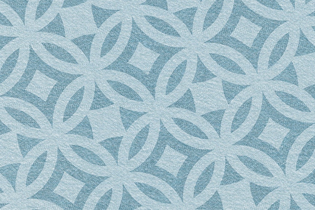 Interlocking Circles Vinyl Placemats (set of 4)