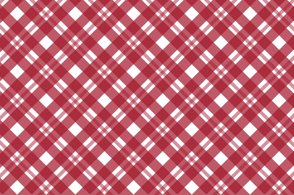 Past-Time Plaids Vintage Vinyl Placemats (set of 4)