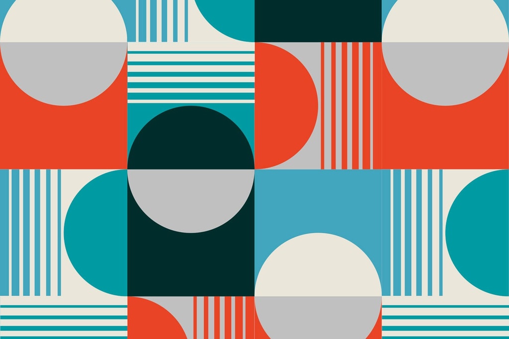 New Wave Vinyl Placemats (set of 4)