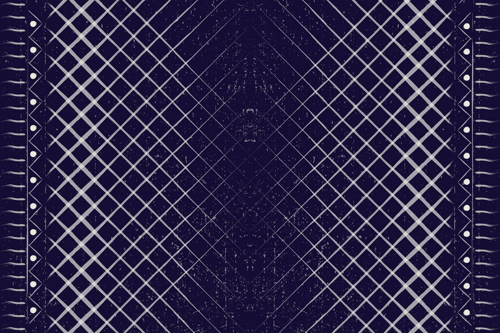 Moroccan Trellis Vinyl Placemats (set of 4)