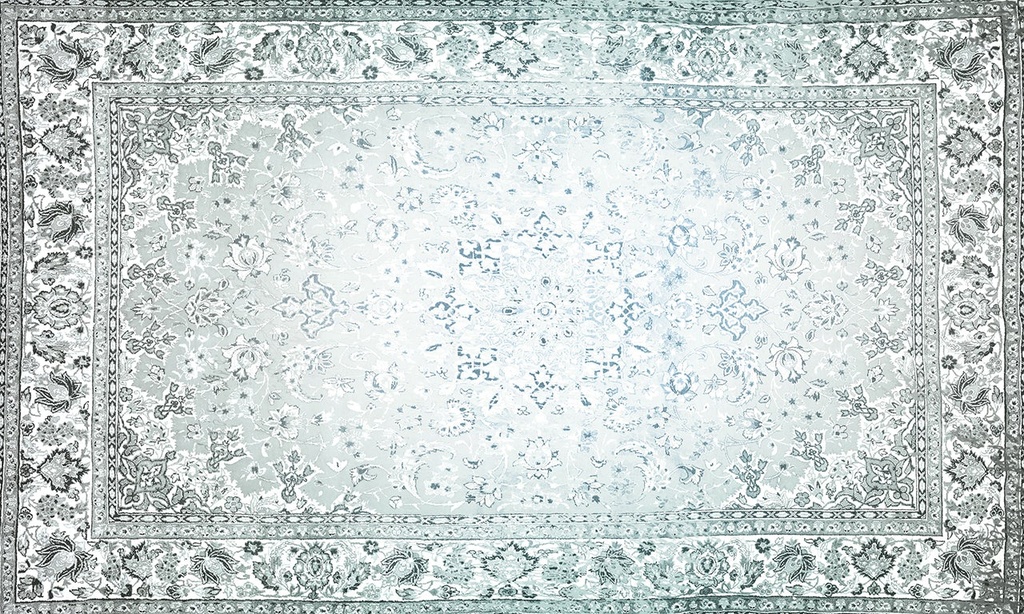 Distressed Persian Vinyl Placemats (set of 4)