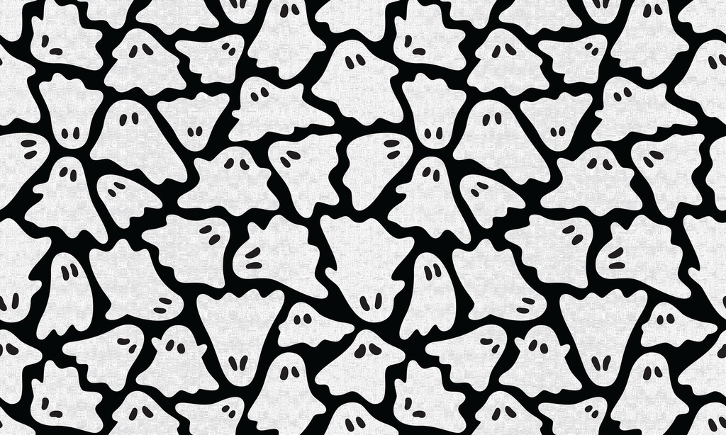 Ghostly Gathering Vinyl Placemats (set of 4)