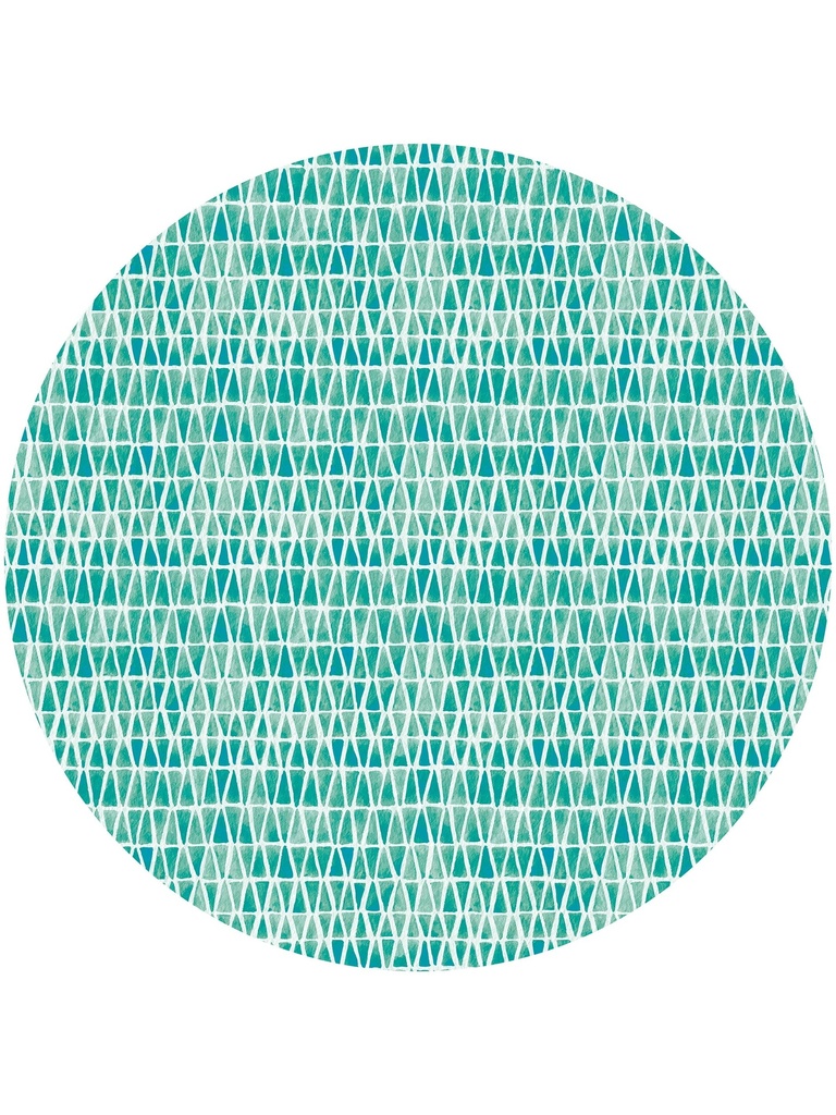 Watercolor Triangles Highchair Splat Mat