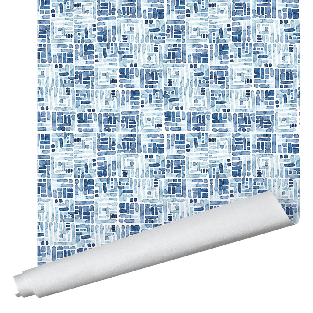 Watercolor Grid Wallpaper