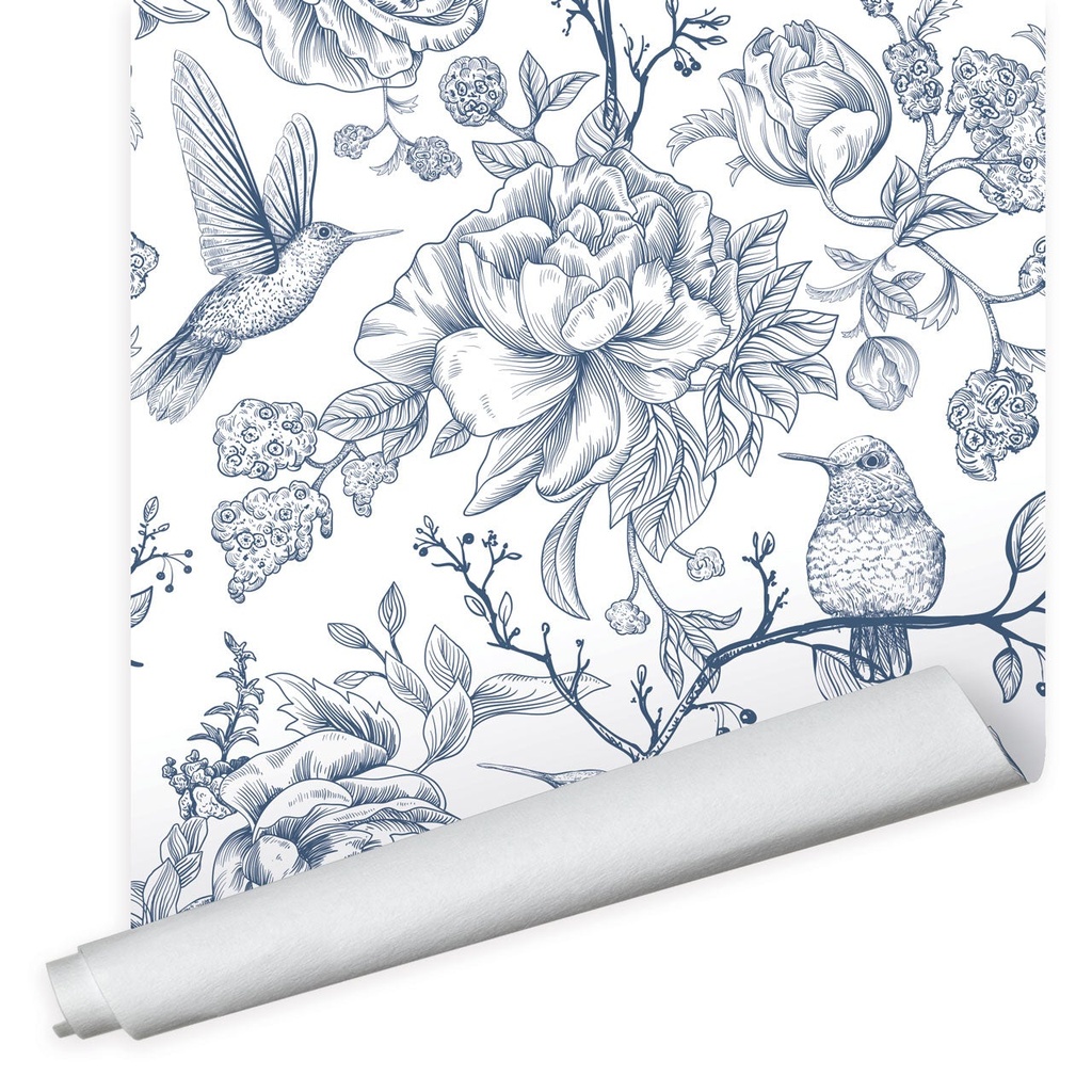 Vintage Hummingbird Wallpaper