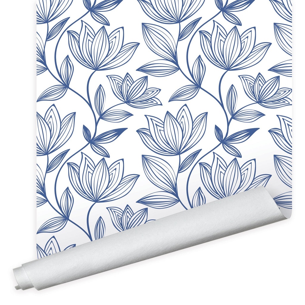 Petal and Vine Wallpaper