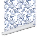 Petal and Vine Wallpaper