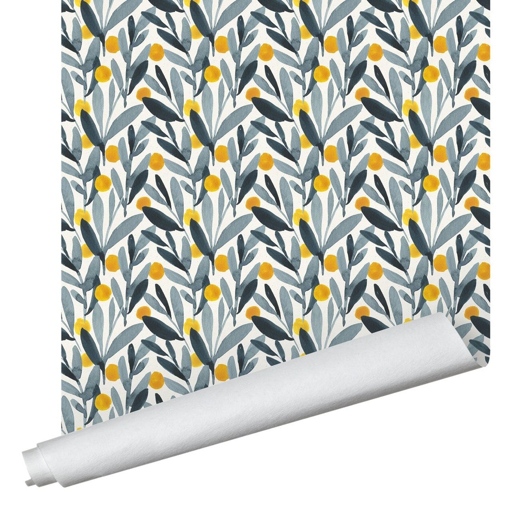 Watercolor Citrus Wallpaper