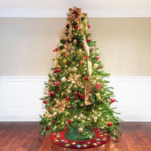 [VXM-FSL] Festive Lights Christmas Tree Mat