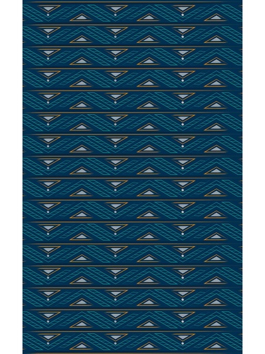 [VM-TBB] Tribal Bohemian Vinyl Area Rug