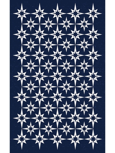 [VM-STB] Starburst Vinyl Indoor Outdoor Rug