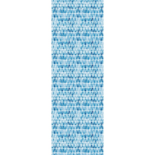 [VR-WCT] Watercolor Triangles Vinyl Runner Rug