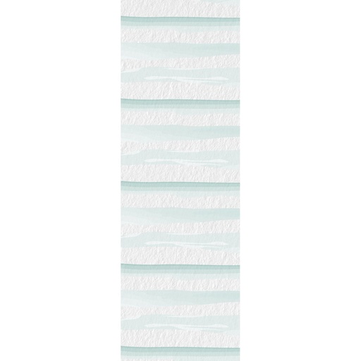 [VR-WCS] Watercolor Stripes Vinyl Runner Rug