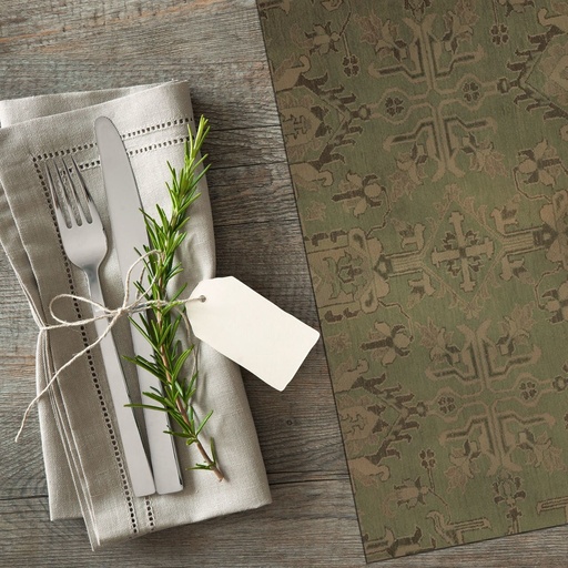 [VP-VPP] Vintage Peaceful Persian Vinyl Placemats (set of 4)