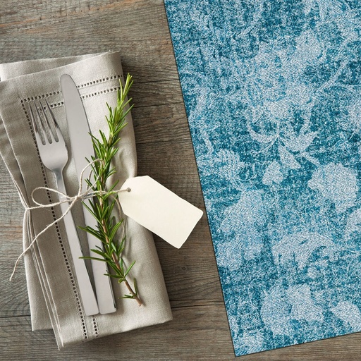 [VP-VFL] Vintage Floral Vinyl Placemats (set of 4)