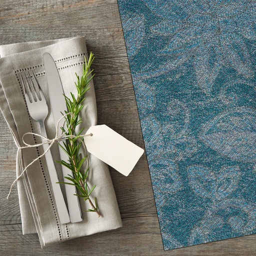 [VP-MFL] Muted Floral Vinyl Placemats (set of 4)