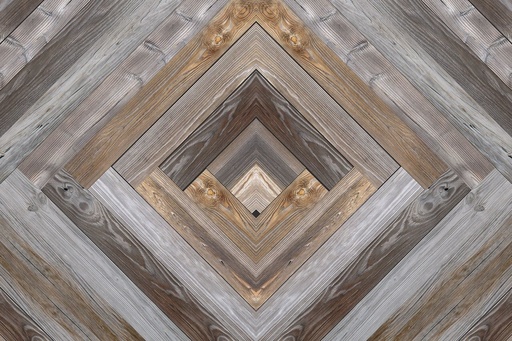 [VP-WDM] Wood Diamonds Vinyl Placemats (set of 4)