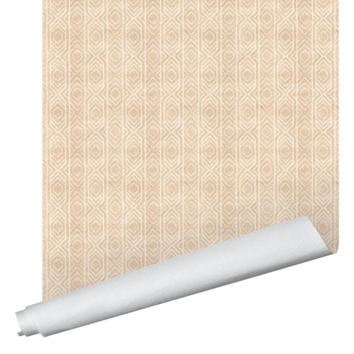 [WP-PIR] Parchment Ikat Row Wallpaper